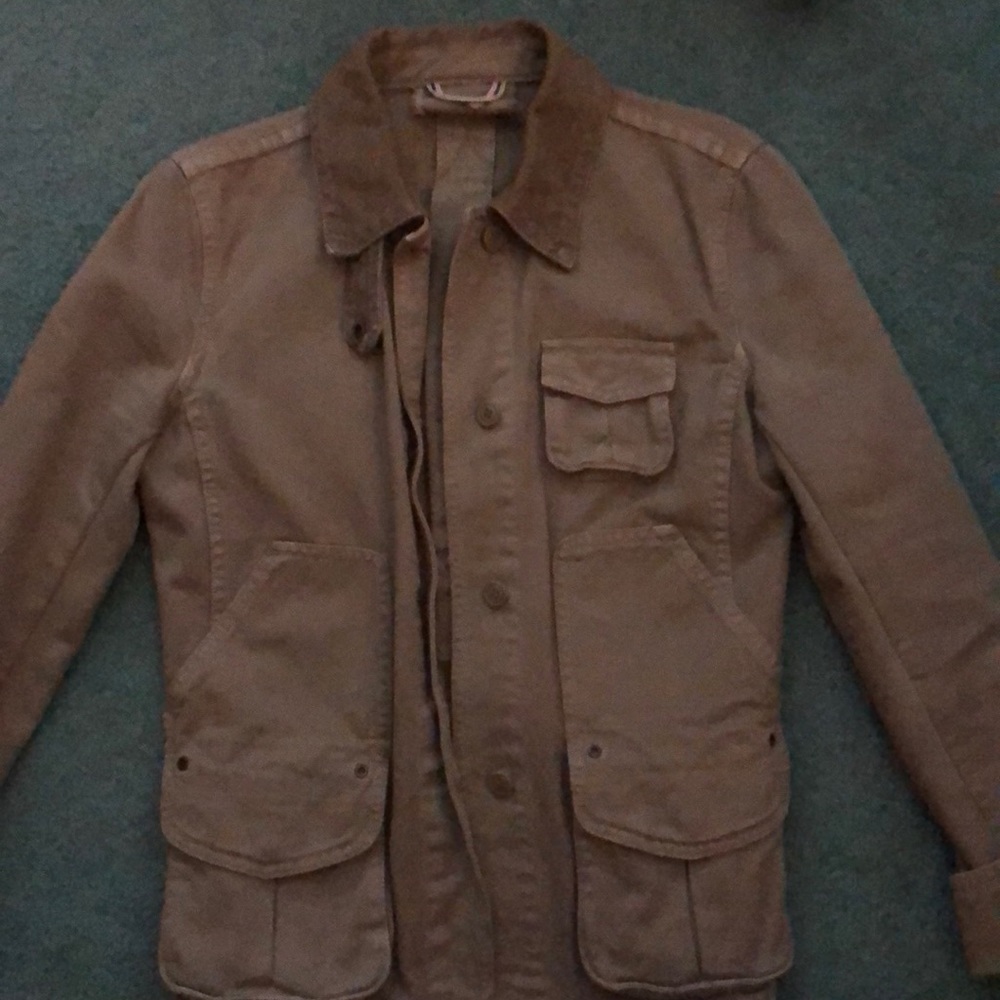 J Crew Khaki Cargo Jacket